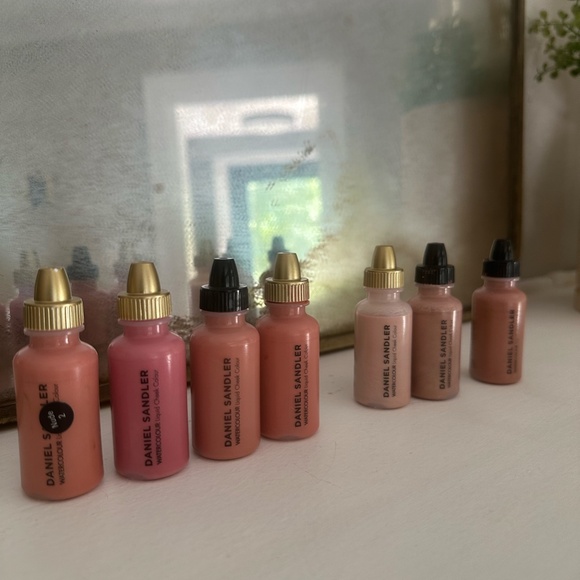 7x Daniel Sandler Watercolor Cheek Bundle - MUA RETIREMENT SALE - Picture 7 of 7